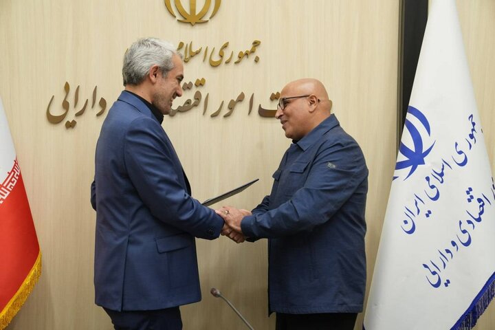 مراسم تکریم و معارفه سرپرست معاونت حقوقی و امور مجلس وزارت اقتصاد