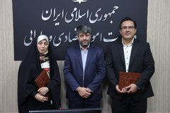 آیین معارفه سرپرست دفتر سیاست گذاری و مدلسازی اقتصادی برگزار شد