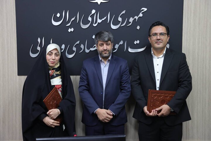 آیین معارفه سرپرست دفتر سیاست گذاری و مدلسازی اقتصادی برگزار شد