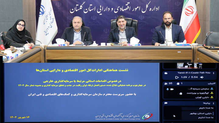 همافزایی استانی برای جهش سرمایهگذاری خارجی در گلستان همافزایی استانی برای جهش سرمایهگذاری خارجی در گلستان