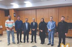 بازدید مدیرعامل بانک صنعت و معدن از شعبه بورس کالای ایران