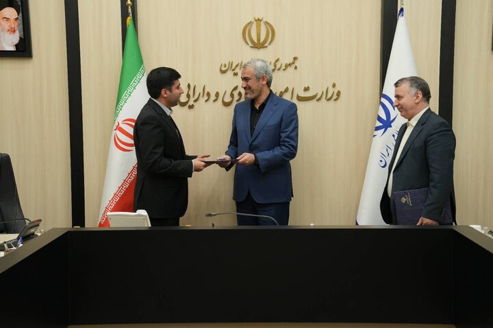 مراسم تکریم و معارفه سرپرست سازمان سرمایه گذاری و كمك‌های اقتصادی و فنی ایران