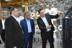 حمایت از شرکت دانش‌بنیان و صادرکننده برتر در حوزه پارچه‌های رومبلی و پرده‌ای