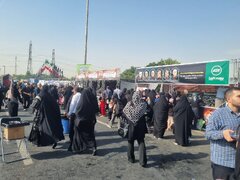 پیوند خدمت و معنویت؛ بیمه البرز در مسیر راهپیمایی جاماندگان اربعین