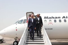 ورود وزیر اقتصاد به استان سیستان و بلوچستان