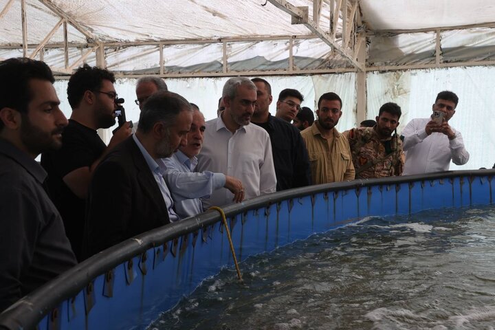 بازدید دکتر مدنی زاده از مجموعه کشت و صنعت مکران