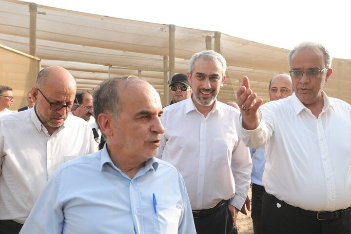 بازدید دکتر مدنی زاده از مجموعه کشت و صنعت مکران