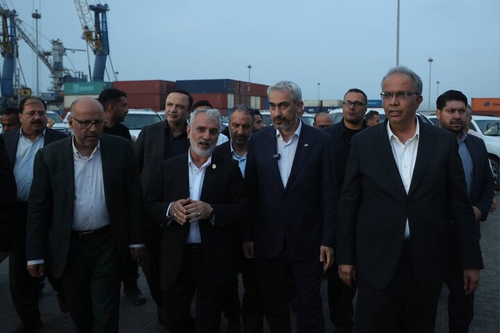 بازدید وزیر اقتصاد از بندر شهید بهشتی چابهار