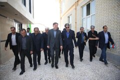 فاز نخست شرکت نور پردازان آران جنوب با حضور استاندار بوشهر افتتاح شد