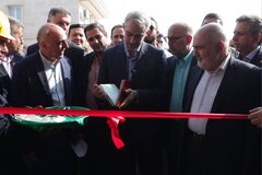 آیین افتتاح شرکت فولاد پخش اهواز