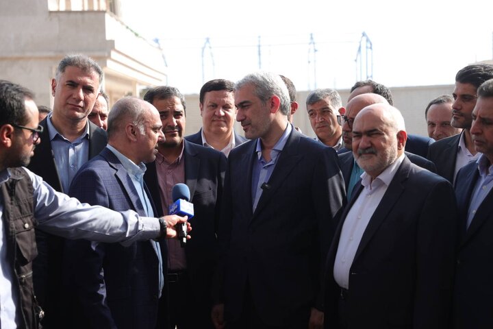 آیین افتتاح شرکت فولاد پخش اهواز