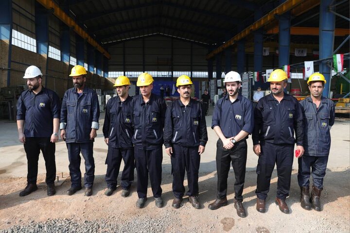 آیین افتتاح شرکت فولاد پخش اهواز