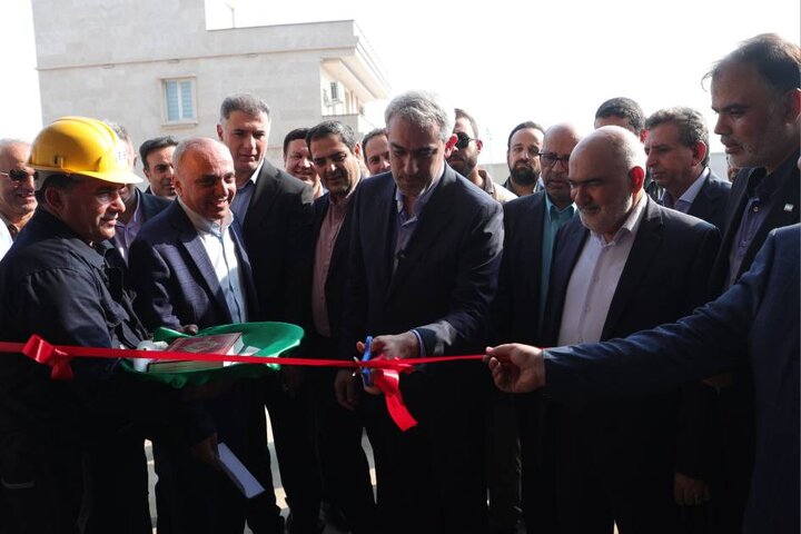 آیین افتتاح شرکت فولاد پخش اهواز