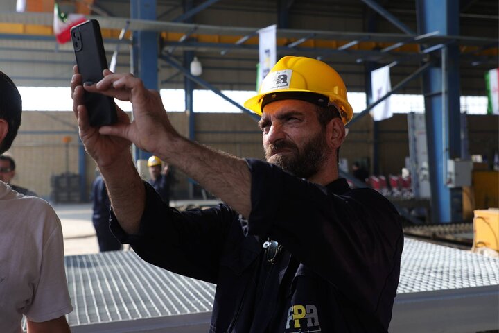 آیین افتتاح شرکت فولاد پخش اهواز