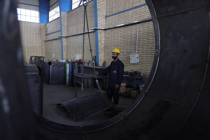 آیین افتتاح شرکت فولاد پخش اهواز