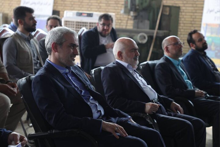 آیین افتتاح شرکت فولاد پخش اهواز