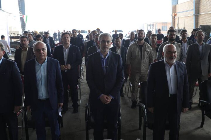 آیین افتتاح شرکت فولاد پخش اهواز