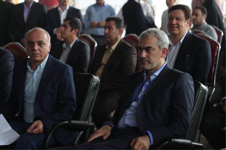 آیین افتتاح شرکت فولاد پخش اهواز