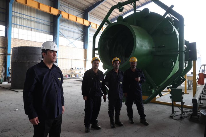 آیین افتتاح شرکت فولاد پخش اهواز