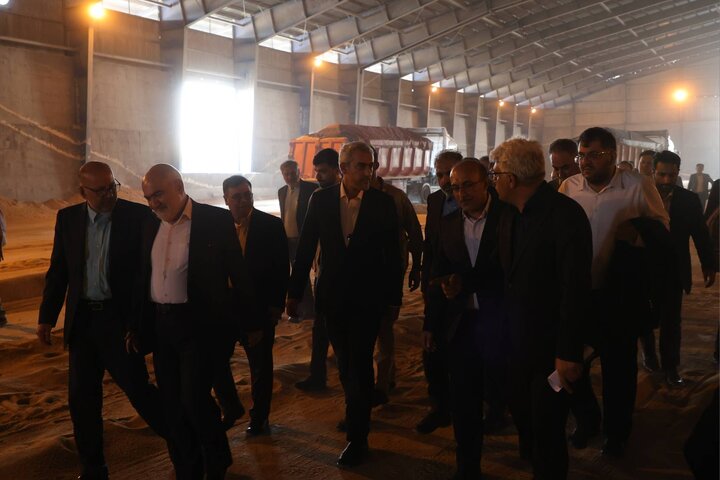 بازدید وزیر اقتصاد از انبارهای منطقه ویژه بندر امام خمینی(ره)