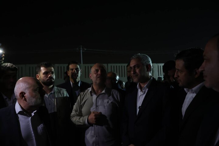 بازدید وزیر اقتصاد از شرکت فسفات کارون اروند