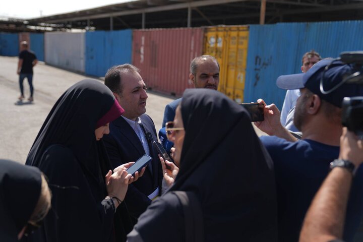 بازدید اصحاب رسانه از انبارهای سازمان جمع آوری و فروش اموال تملیکی