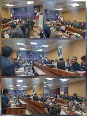 پیگیری روند پرداخت تسهیلات تبصره ۱۸ با حضور مدیرکل امور اقتصادی و دارایی استان تهران در استانداری