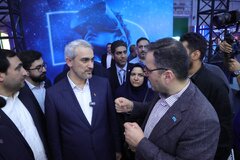 بازدید وزیر امور اقتصادی و دارایی از بیست و هشتمین نمایشگاه بین‌المللی الکامپ (الکامپ ۱۴۰۴)، ۵ مهرماه ۱۴۰۴