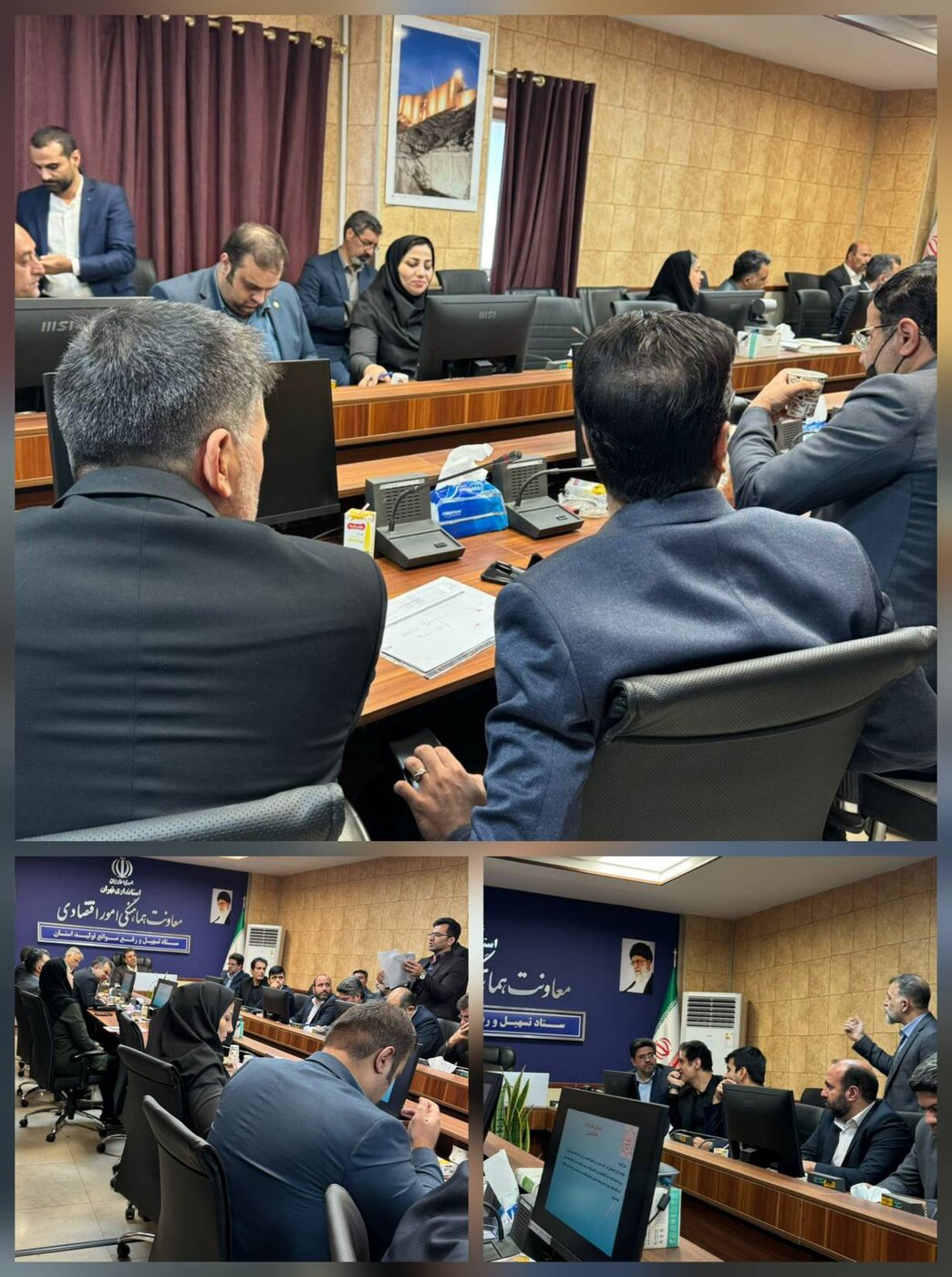 برگزاری سیامین جلسه کارگروه تسهیل و رفع موانع تولید استان تهران برگزاری سیامین جلسه کارگروه تسهیل و رفع موانع تولید استان تهران