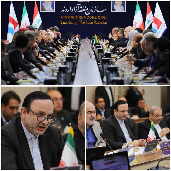 تأکید بر راه‌اندازی منطقه آزاد مشترک و شبانه‌روزی شدن مرز شلمچه