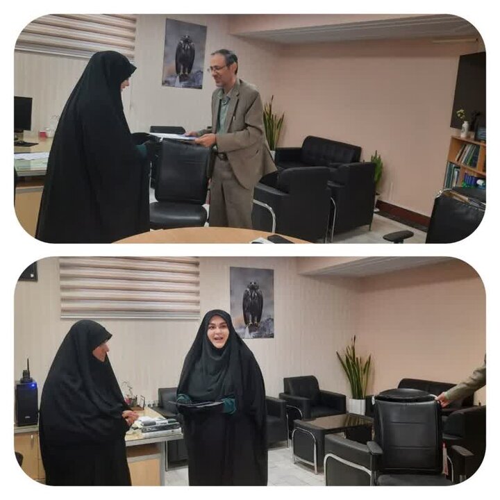 ​​​​​​​آیین تکریم و معارفه ذیحساب محیط زیست استان قم برگزار شد