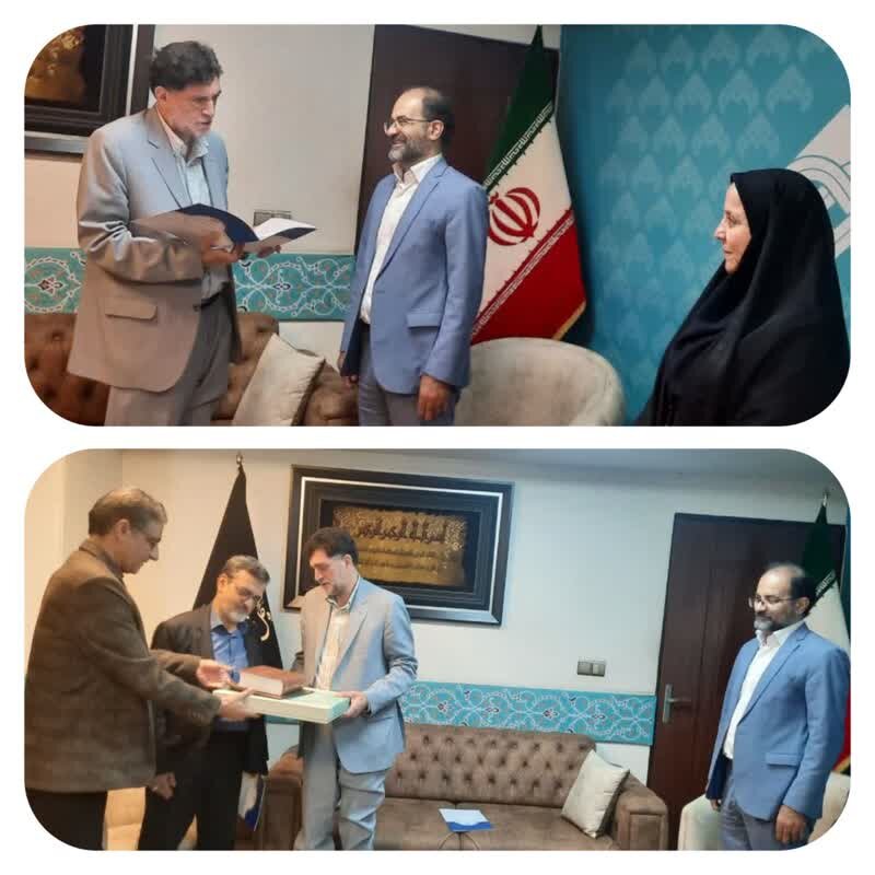 آیین تکریم و معارفه ذیحساب فرهنگ و ارشاد استان قم برگزار شد آیین تکریم و معارفه ذیحساب فرهنگ و ارشاد استان قم برگزار شد