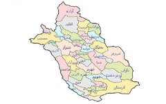 نقشه استان فارس