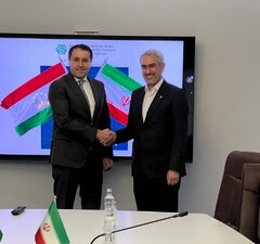 وزیر اقتصاد با رئیس آژانس نوآوری تاجیکستان دیدار کرد