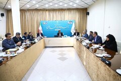 برگزاری نشست کارگروه اقتصاد، اشتغال و سرمایه‌گذاری استان به ریاست استاندار همدان