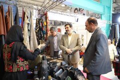 بازدید مدیرکل امور اقتصاد و دارایی استان کرمانشاه از نمایشگاه صادراتی