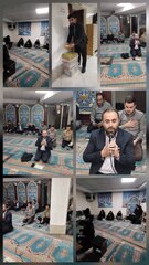 برگزاری مراسم زیارت عاشورا در نمازخانه اداره کل امور اقتصادی و دارایی استان تهران