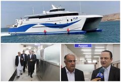 خط کشتیرانی مسافری چابهار ـ مسقط راهاندازی شد