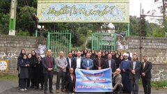 کارکنان گیلانی در دل بهشت: اردوی معنوی میان باغهای چای و امامزادگان