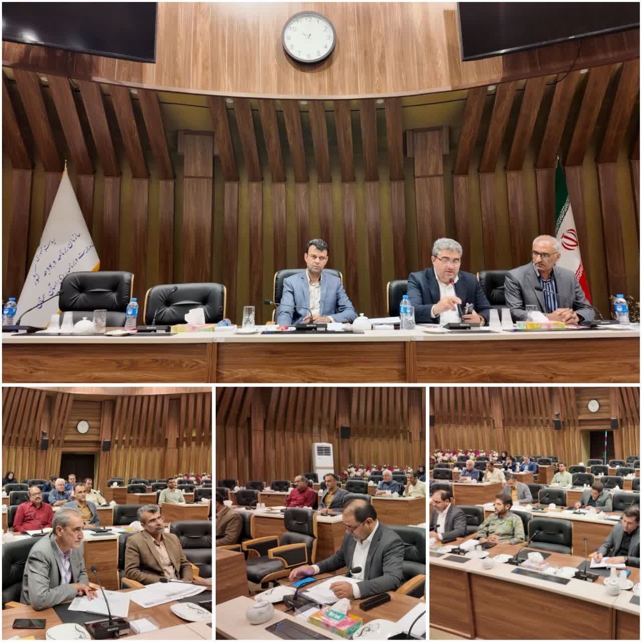 دومین جلسه کارگروه تخصصی درامد و تجهیز منابع استان سمنان برگزار گردید