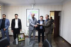 آیین تکریم و معارفه ذیحساب اداره کل پزشکی قانونی استان مرکزی برگزار شد