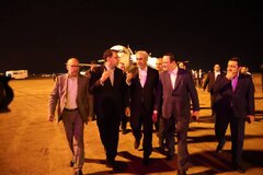 ورود وزیر اقتصاد به جزیره کیش