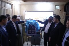 رونمایی از طرح مسکن بومیان جزیره کیش با حضور وزیر اقتصاد