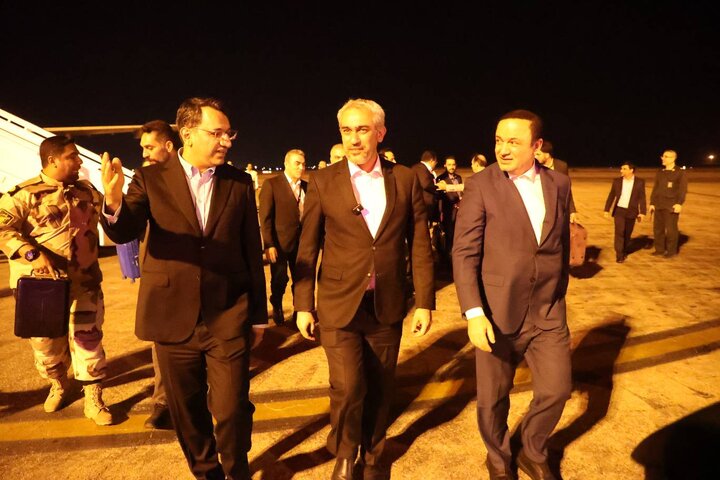 ورود وزیر اقتصاد به جزیره کیش