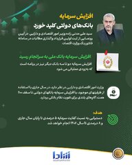 افزایش سرمایه بانک‌های دولتی کلیدخورد