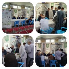 برگزاری میز خدمت مشترک دستگاه‌های تابعه وزارت اقتصاد در قم