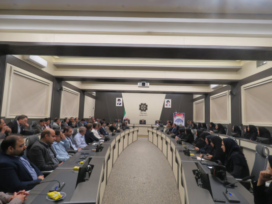 استان فارس- نشست سرپرست با کارکنان اداره کل استان فارس