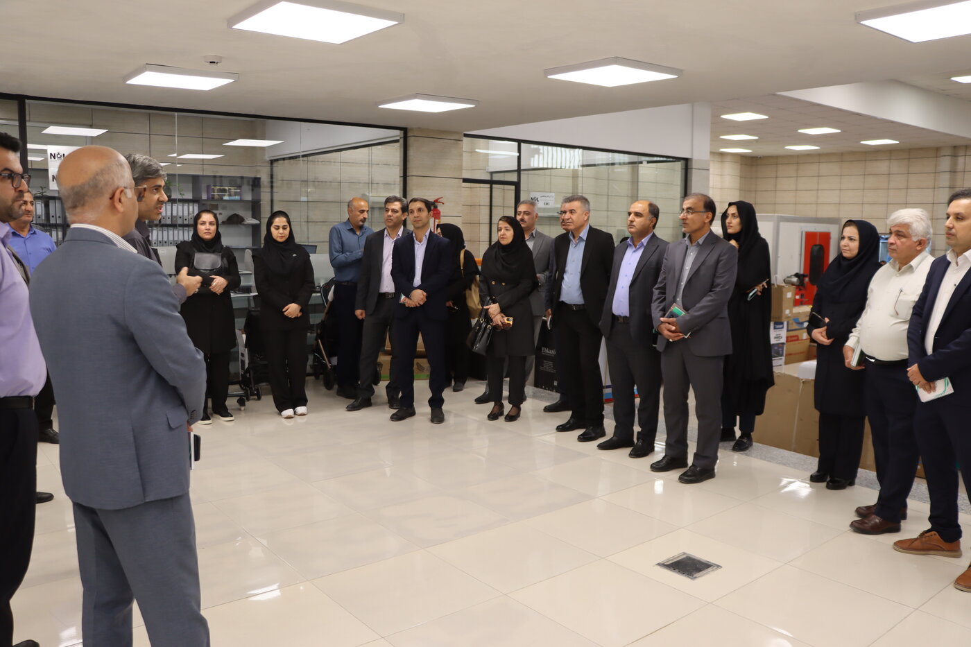 گزارش تصویری بازدید ذیحسابان دستگاه های اجرایی از شرکت نیرو گستر لیان
