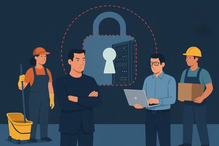 امنیت پیمانکاران: از استخدام تا خروج امن