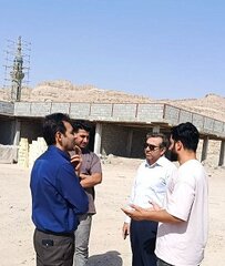 بازدید میدانی مدیرکل امور اقتصادی و دارایی هرمزگان از طرح‌های در حال بررسی